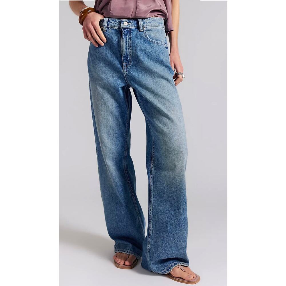 We The Free Tinsley Baggy High Rise Wide Leg Jeans Size 26 Raw Hem,
OB1588873 - Picture 15 of 15